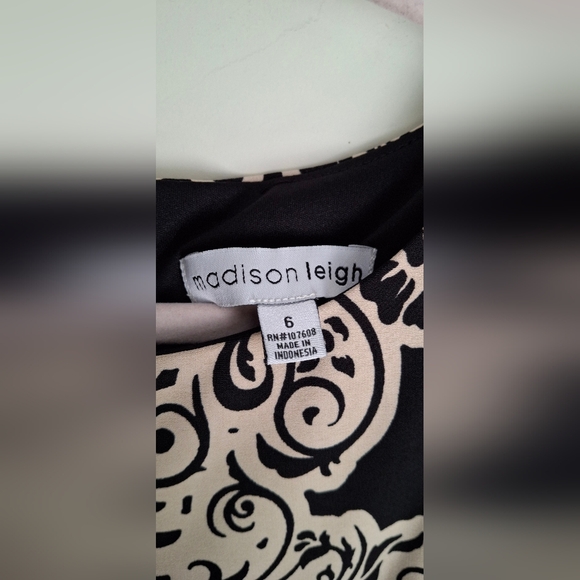 Madison leigh sleveless womems dress sz 6 elegant wedding party bussines casual - Picture 6 of 9